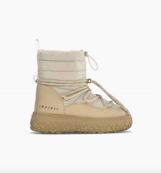 INUIKII Womens Technical Performance Snow Boots In Sand