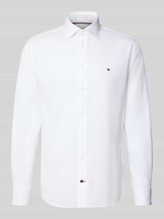 Tommy Hilfiger Regular Fit Businesshemd aus Baumwoll-Mix in Weiss, Gr&ouml;&szlig;e 46