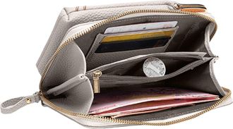 Generic Sling Purses for Women | PU Leather Coin Purse Mini,Small Cell Phone Wallet with Shoulder Strap for Travel Summer Running Passport Gym Hiking