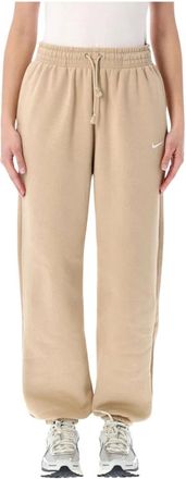 Nike Phoenix Fleece Pant - Sport - Mujer - Beige - M