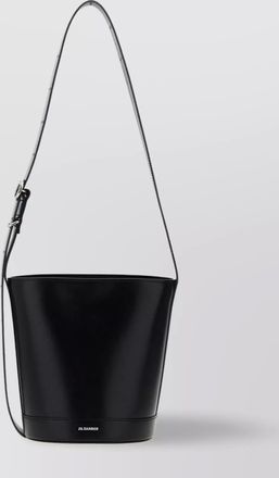 Jil Sander bucket shape shoulder bag with adjustable strap