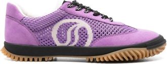 Stella McCartney Paarse Mesh Sneakers - Dames - Sneakers - Paars - 38 EU - Schoenen