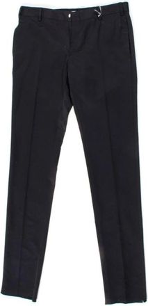 Daniele Alessandrini Jeans - Heren - Nette broeken - Zwart - S - Katoen - Broeken