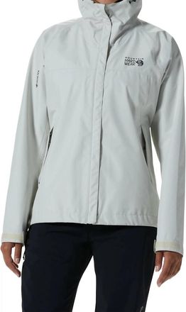 Mountain Hardwear Exposure 2 Paclite Jacket In Cream