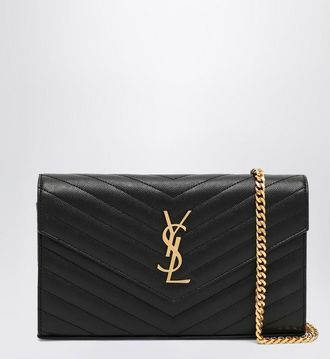 Saint Laurent Cassandre Chain Clutch Bag