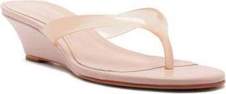 Schutz Roslyn Wedge Sandal in Cotton Candy at Nordstrom, Size 7.5