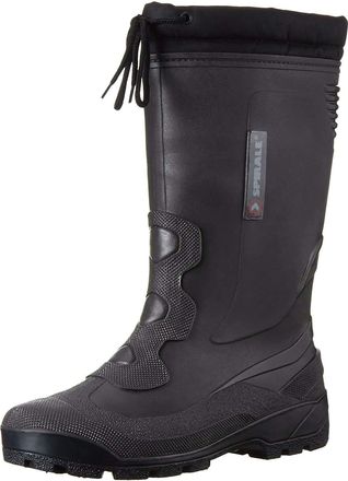 Spirale Mens John Rubber Boots, Black, 14 UK