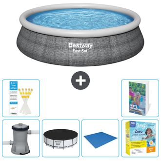 Bestway Piscina Bestway Fast Set Redonda - 457x84 Cm - 7-piezas S198