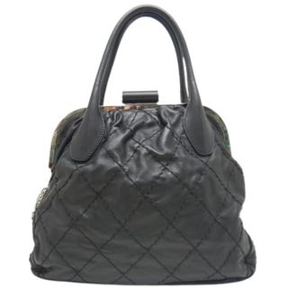 Chanel Pre-owned Handbags, female, Black, Size: ONE SIZE Pre-owned Wild Stitch Handbag