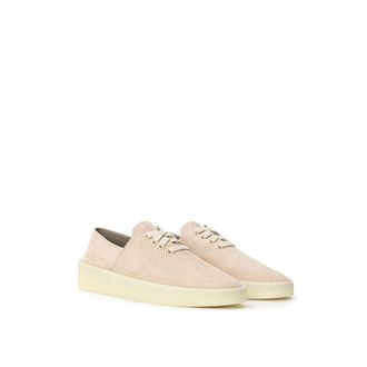 Fear of God Perforated Suede Low-Top Sneaker - Beige