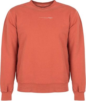 Pepe Jeans London David Sweatshirt - Heren - Sweatshirts & Hoodies - Rood - Maat: S Katoen
