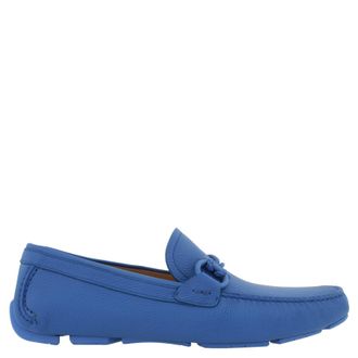Ferragamo Gancini Ornament Loafers, Size 9 EE