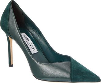 Jimmy Choo London Suede Pump