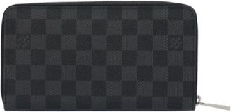 Louis Vuitton Pre-owned Wallets, male, Black, Size: ONE SIZE Pre-owned Long wallet (bi-fold)