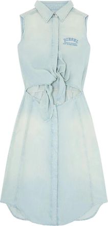 Diesel Shirt Kleedjes - Dames - Shirt Kleedjes - Blauw - XS - Kleedjes
