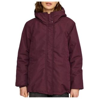 Selfhood Hooded Jacket Mantel f&uuml;r Damen | rot