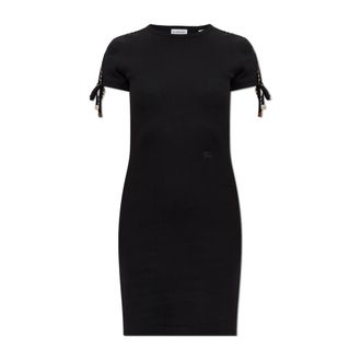 Burberry Short Dresses, female, Black, Size: XL Tatiana Dress