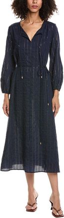 Tommy Bahama Metallic Stripe Maxi Dress