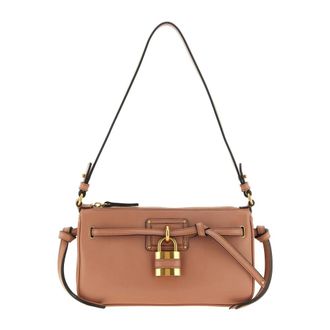 Chlo&eacute; Borsa a tracolla con lucchetto - - Bags - Donna - Marrone - ONE SIZE
