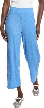 Jones New York Seabreeze Crinkle Wide Leg Crop Pant