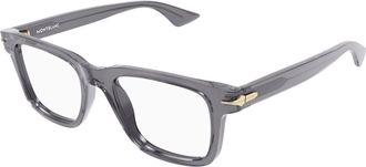Montblanc Demo Square Mens Eyeglasses MB0266O 009 54