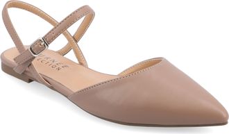 Journee Collection Women & apos;s SuperNatural Shades Narrow Width Martine Flats