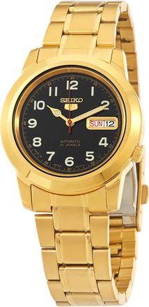 Seiko 5 Automatic Black Dial Mens Watch SNKK40J1
