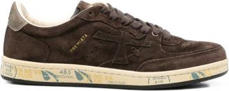 Premiata Brown Lace-up Sneakers