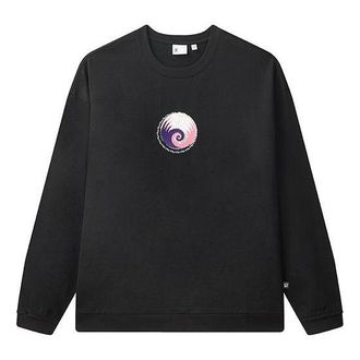 Fila Minimalistic Casual Knit Tops Couple Style Black F71U048205F-BK