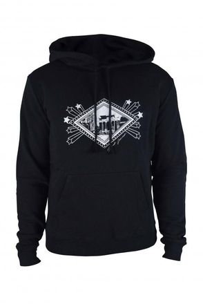 Saint Laurent Hoodie Sweat met logo Zwart