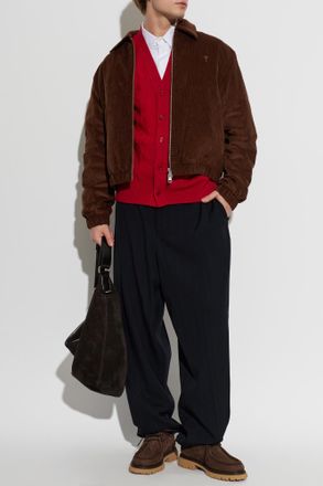 Ami Corduroy Jacket, Mens, Brown