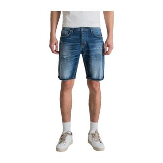 Antony Morato Denim Shorts - Heren - Denim shorts - Blauw - W30 - Denim - Korte Broeken