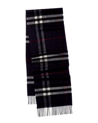 Burberry Check Cashmere Scarf