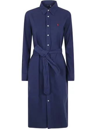 Ralph Lauren N Cory Long Sleeve Day Dress