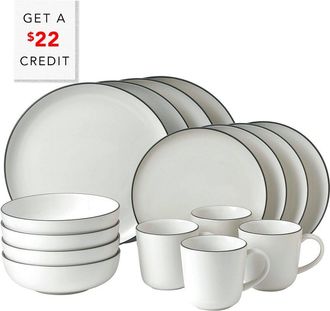 Royal Doulton Exclusively For Gordon Ramsay Street 16Pc Set With $22 Credit