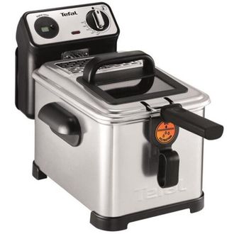 T-fal Freidora Semiprofesional 4l 3000w Acero Inoxidable/negro - Fr519170 - Tefal