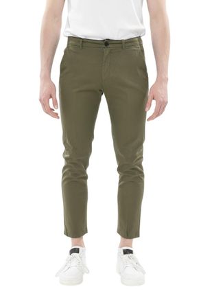 Department Five Green Slim Chino Pants