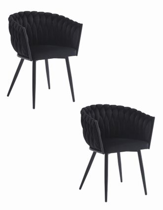 OEM Silla Orion - Terciopelo Negro X 2