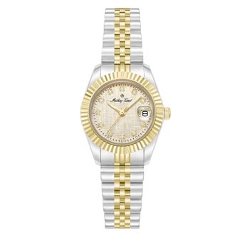 Mathey-Tissot Quartz Champagne Dial Ladies Watch H250955D-B