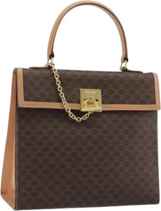 Celine Pre-owned Handbags, female, Brown, Size: ONE SIZE Pre-owned Vintage Hand Bag