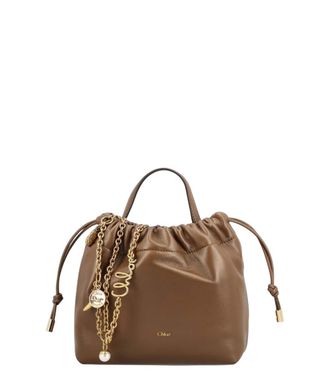 Chlo&eacute; Brown Icons Mini Shoulder Bag