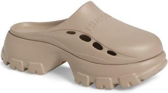 Hunter Bryce Platform Mule in Light Natural at Nordstrom, Size 11