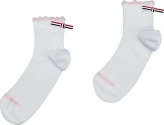 Thom Browne Calzini in cotone - Bianco