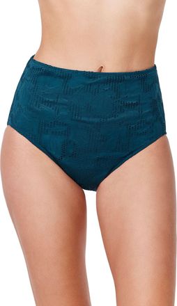 Gottex Jolene Textured High Waist Swim Bottom