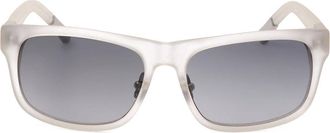 Linda Farrow KRIS VAN ASSCHE KVA43 C5 Mens Sunglasses Grey Size 55