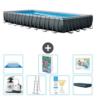 Intex Piscina Ultra Xtr Rectangular - 975x488x132 Cm - 8-piezas S670