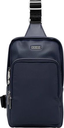 Guess Heren, Tassen, Blauw, Maat: ONE Size Poliester