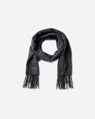 Mfpen Facade Fringe Scarf Charcoal