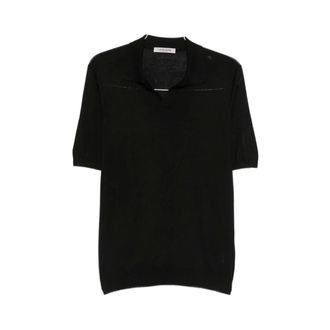 La Fileria Heren, Tops, Zwart, Maat: 4XL