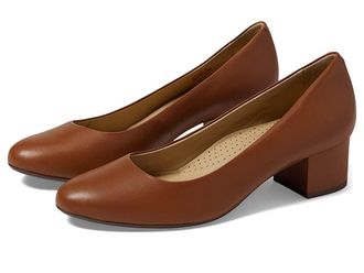 Marc Joseph New York Broad Street Pump Womens Shoes Cognac Nappa : 5.5 M, Leather
